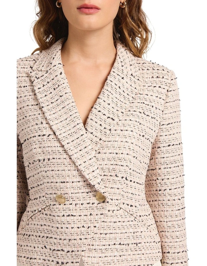 Night Watch Blazer in Pink Multi image 4