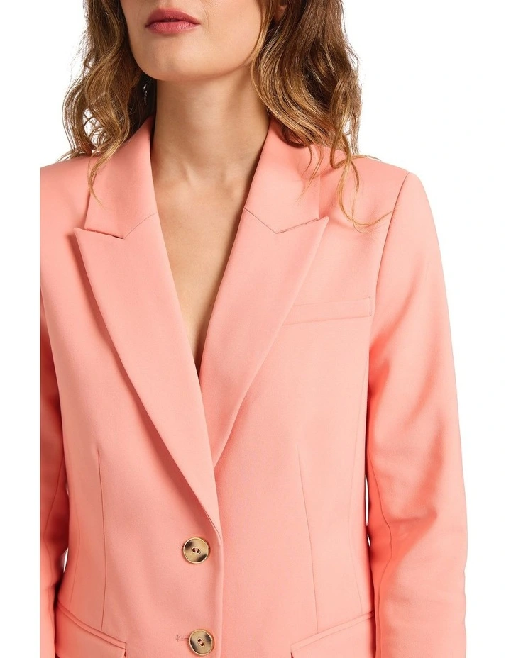 Mona Lisa Blazer in Salmon image 4