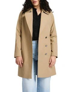 Tanzania Trench Coat in Treehouse