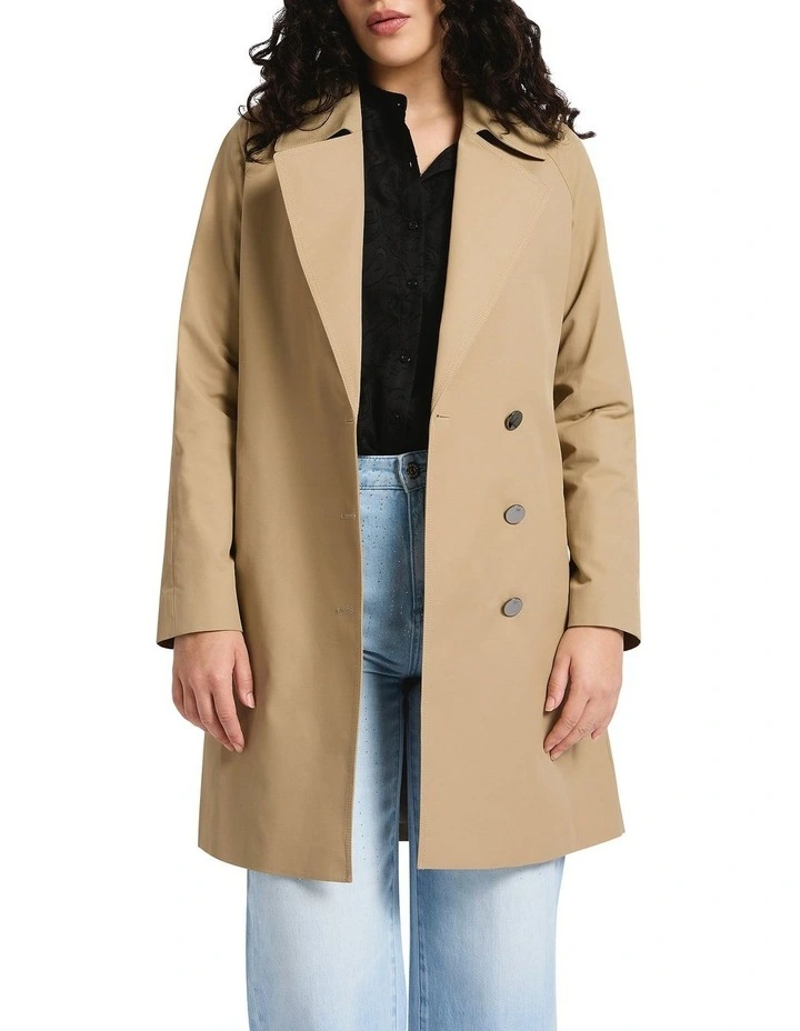 Tanzania Trench Coat in Treehouse image 1