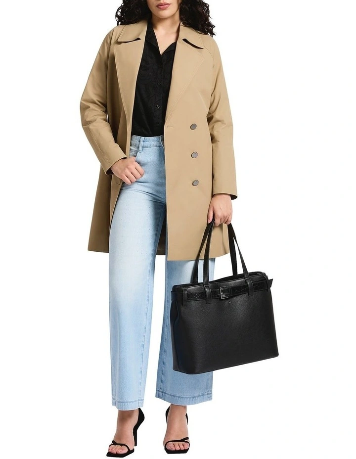 Tanzania Trench Coat in Treehouse image 4