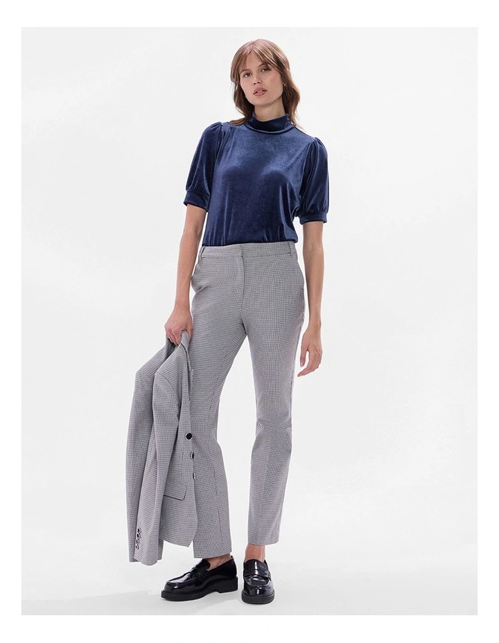 Vanessa Velvet Top in Midnight image 2