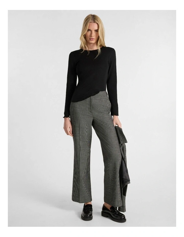 Ginny Babywool Top in Black image 2