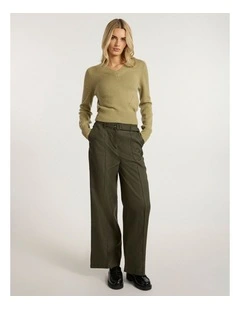 Superstar Sequin Knit in Khaki