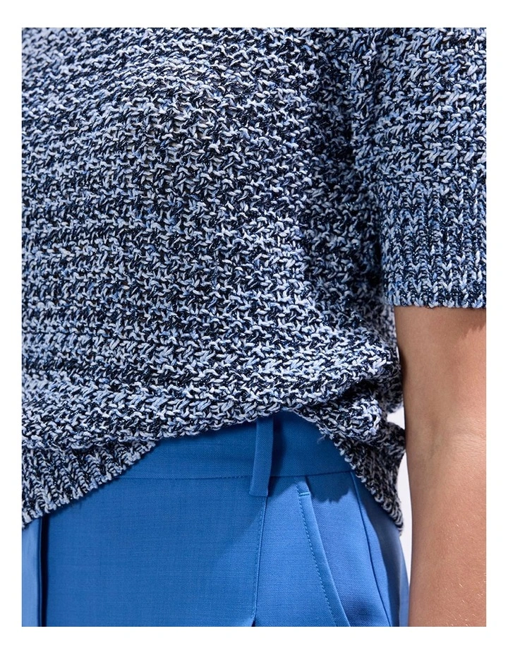 Glass Castle Knit in Midnight Multi image 2