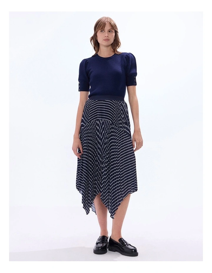 Clare Merino Knit in Midnight image 1