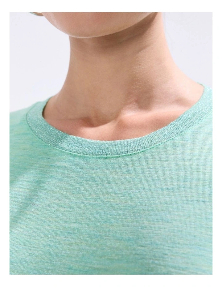 Bellamy Babywool Top in Apple Green image 3