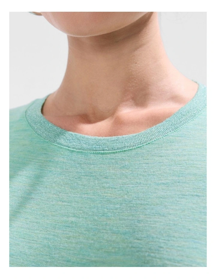 Bellamy Babywool Top in Apple Green image 4