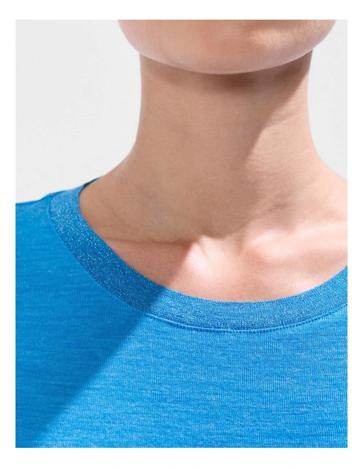 Bellamy Babywool Top in Bright Blue image 4