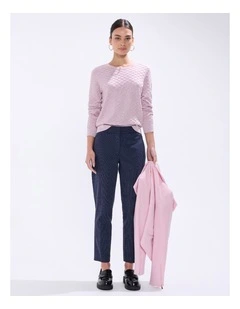 Siren Shimmer Knit in Pink Orchid