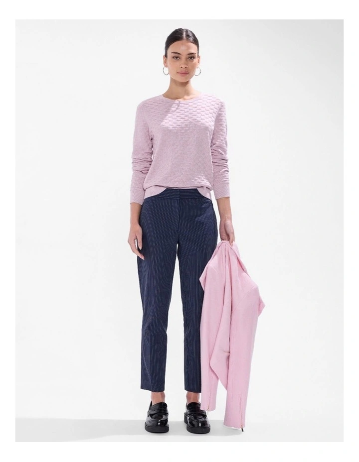 Siren Shimmer Knit in Pink Orchid image 2