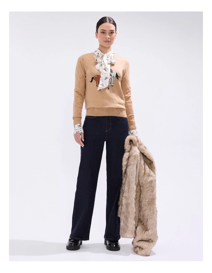 Foal-Mates Csc Knit in Camel image 1