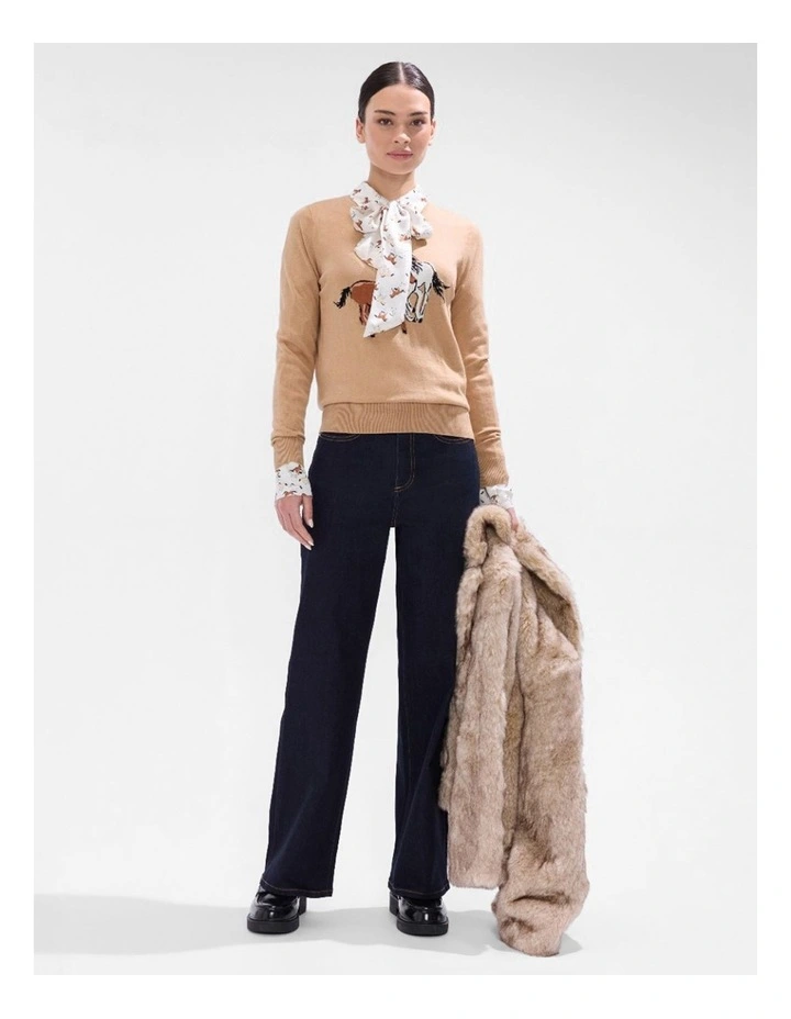 Foal-Mates Csc Knit in Camel image 2