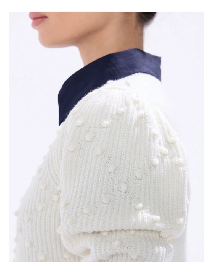 Break Free Merino Knit in Ivory image 3