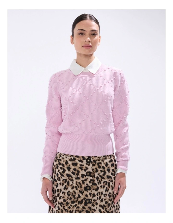 Break Free Merino Knit in Pink Orchid image 2