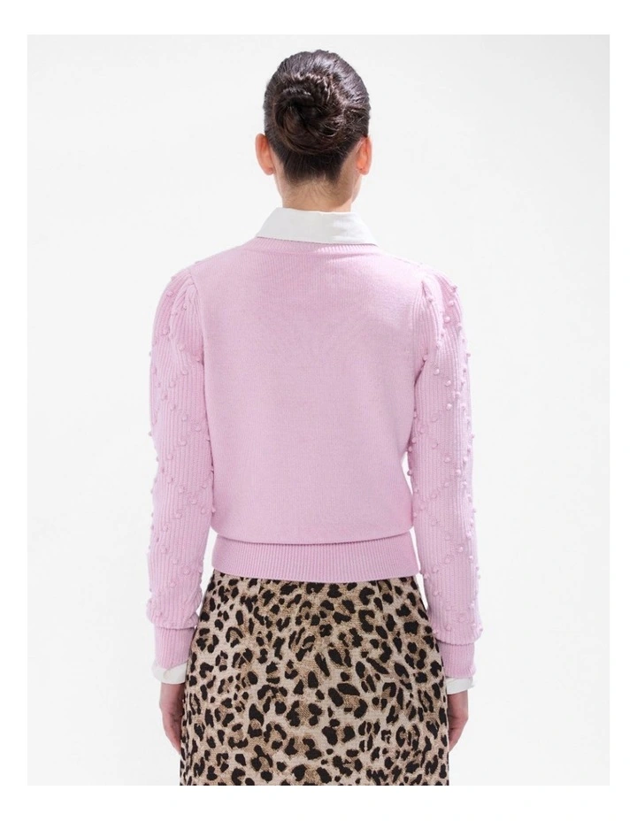 Break Free Merino Knit in Pink Orchid image 3