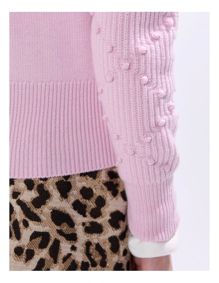 Break Free Merino Knit in Pink Orchid image 4