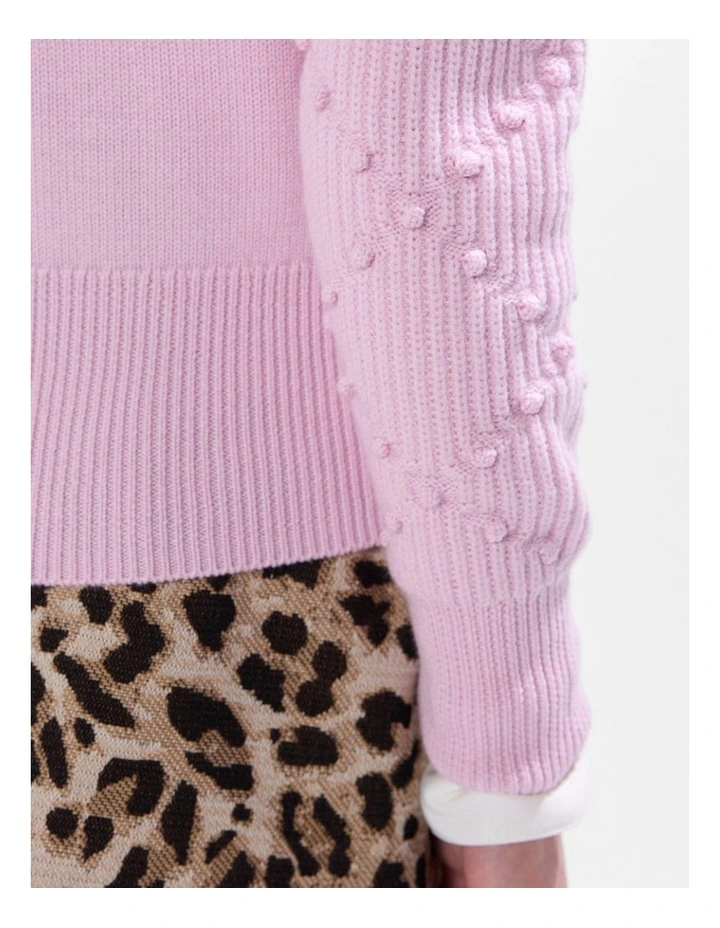 Break Free Merino Knit in Pink Orchid image 5