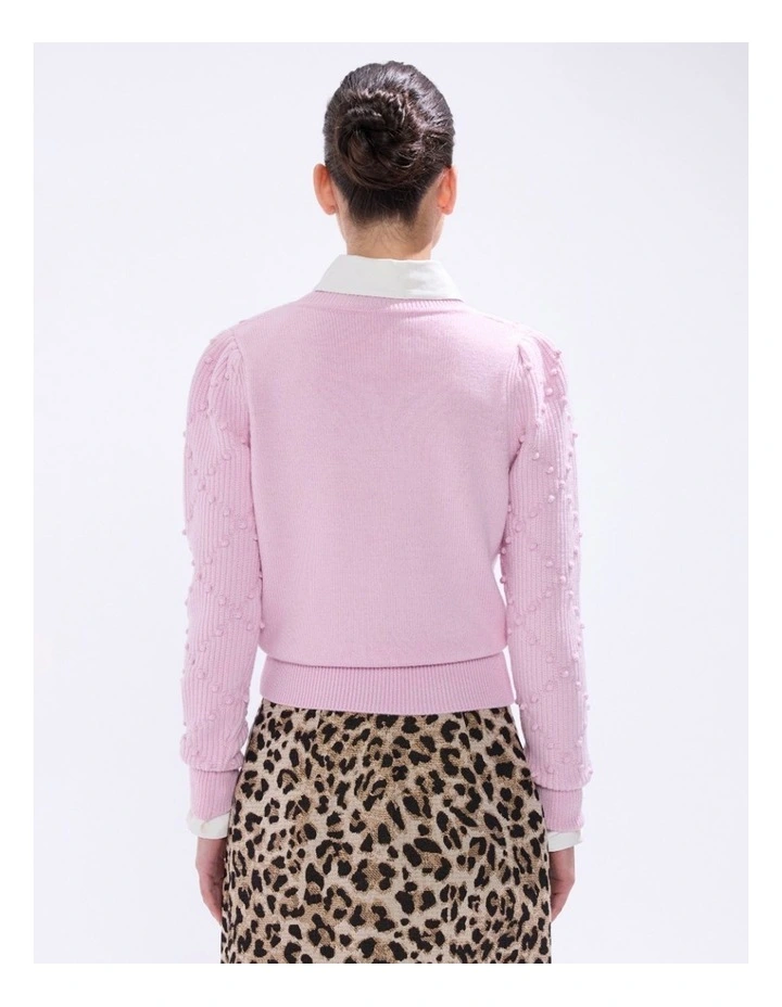 Break Free Merino Knit in Pink Orchid image 5