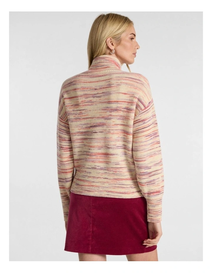 It Takes Two Knit in Cream Multi image 3
