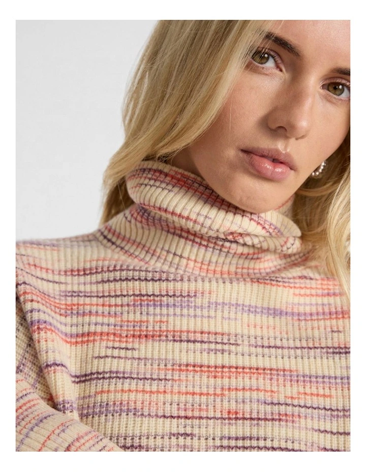 It Takes Two Knit in Cream Multi image 4