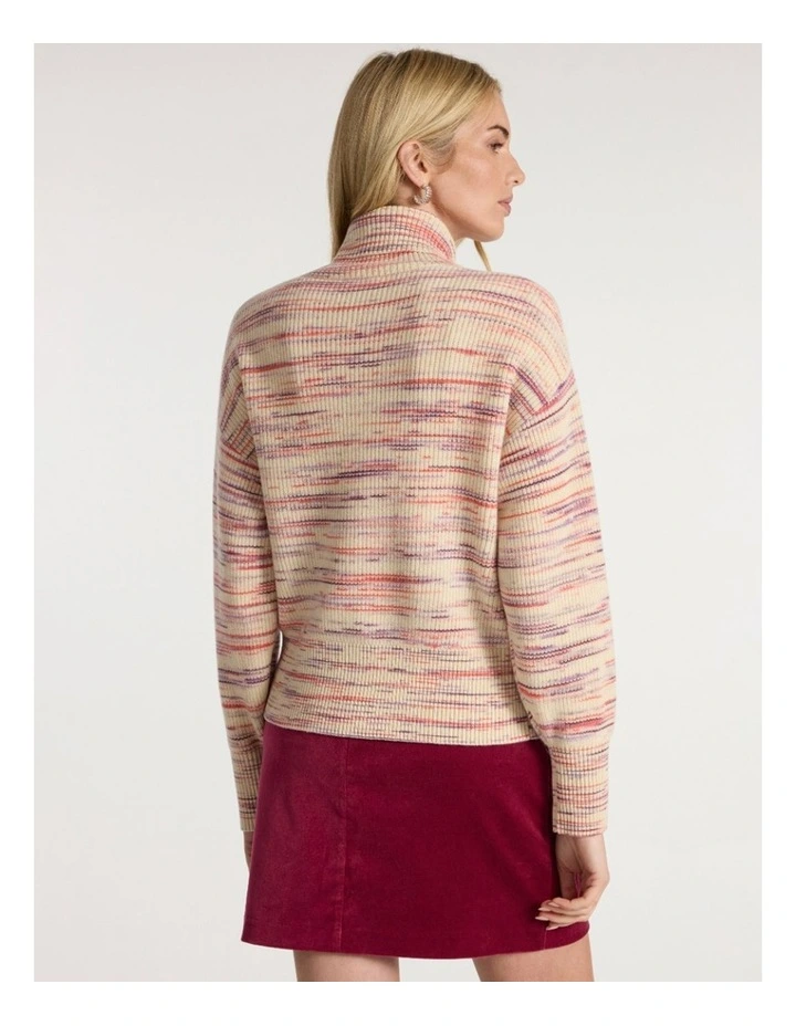It Takes Two Knit in Cream Multi image 4