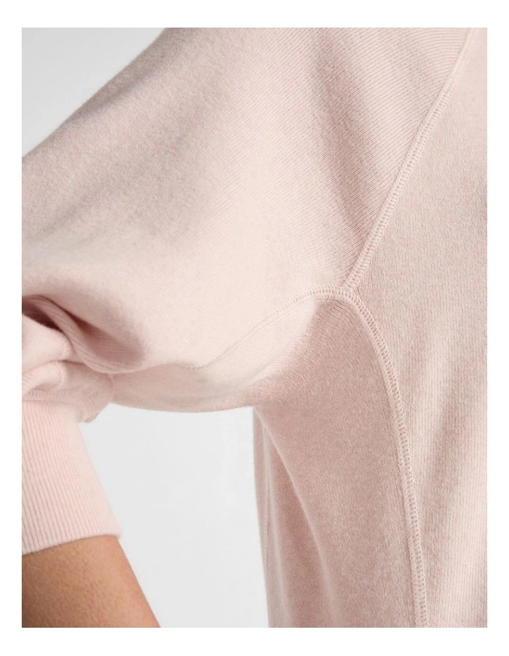 Sammie Cotton Cashmere Knit in Pink Orchid image 4