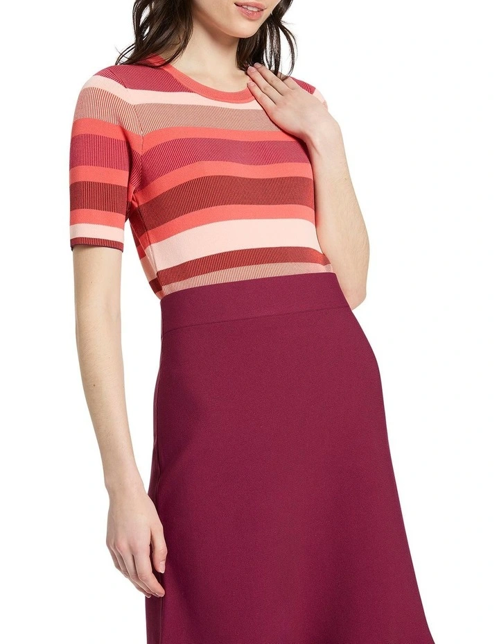 Perfectly Line Knit in Oahu Stripe image 3