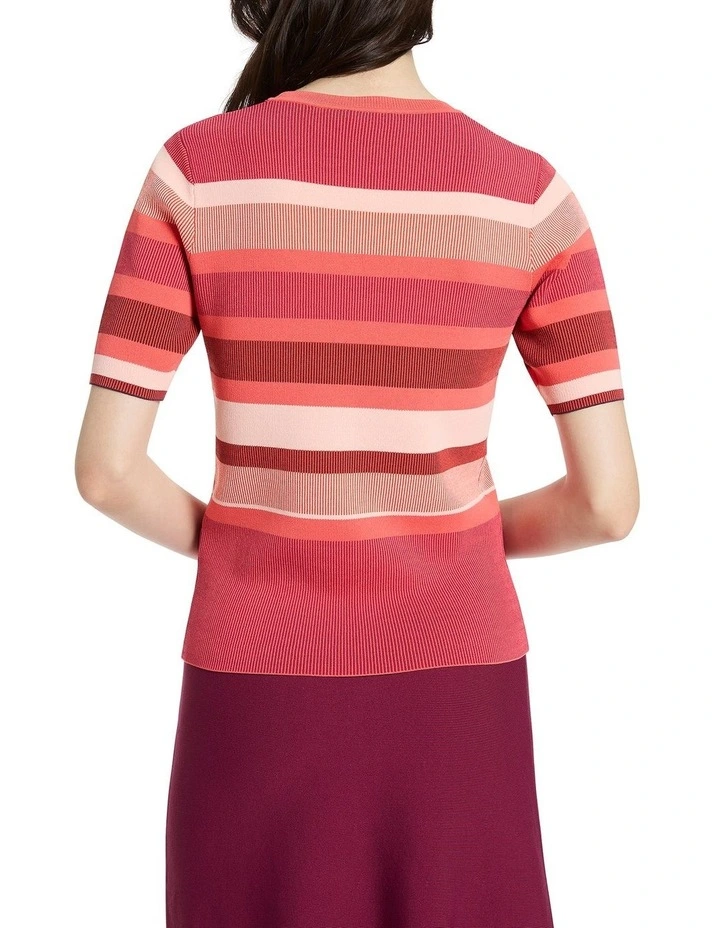 Perfectly Line Knit in Oahu Stripe image 4