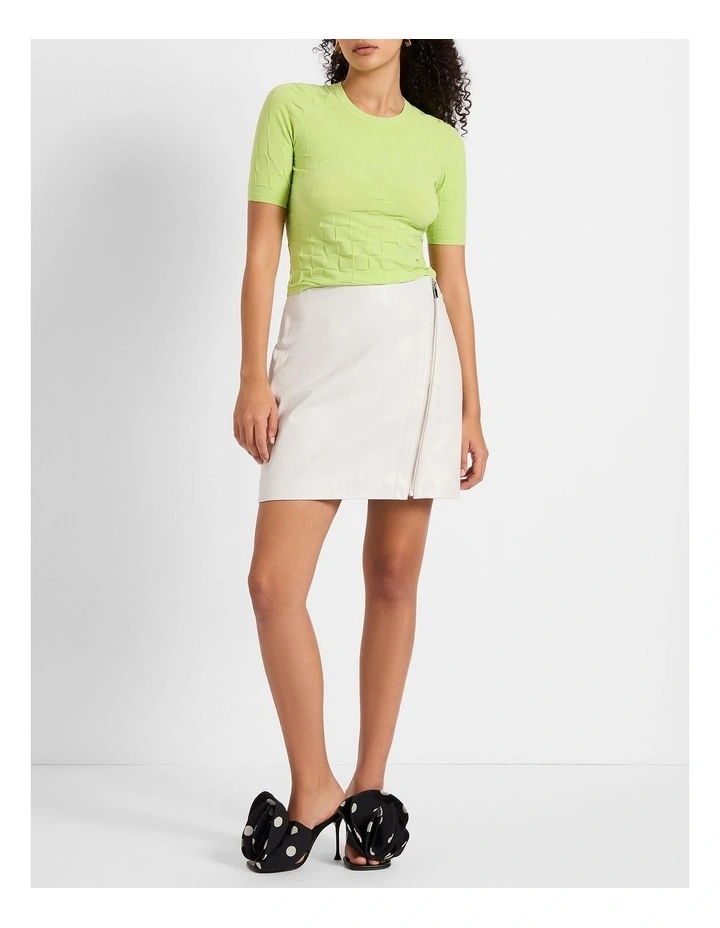 Told You So Knit Tee in Apple image 2