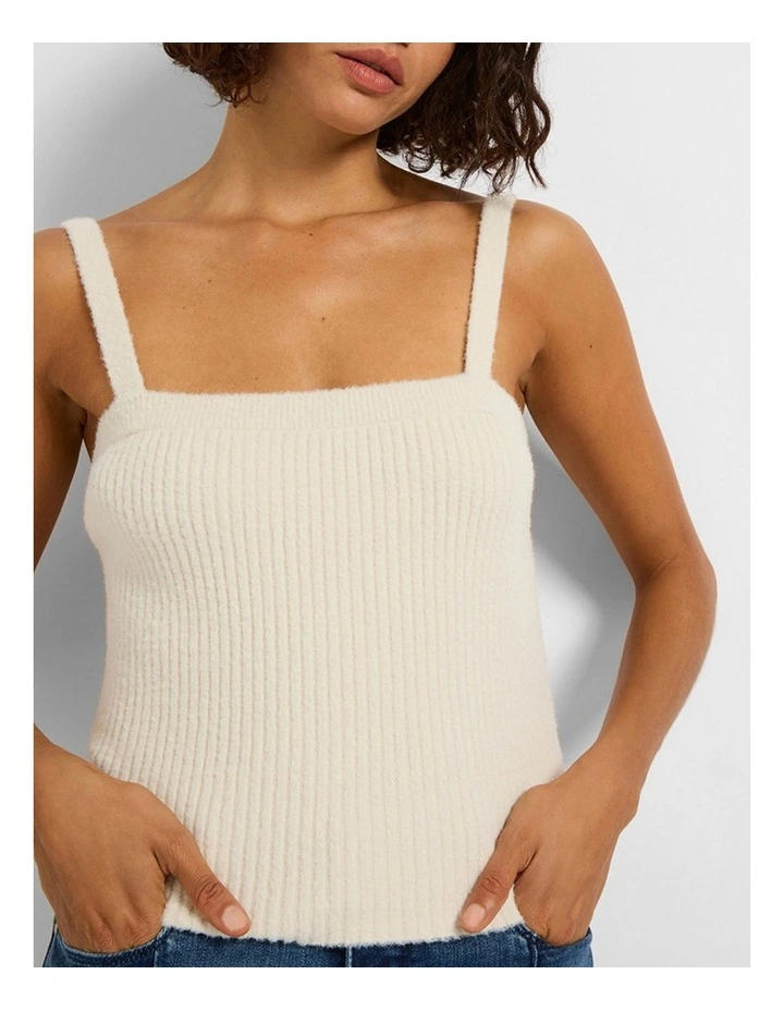 Cherie Shrug Knit Top in Ecru image 4