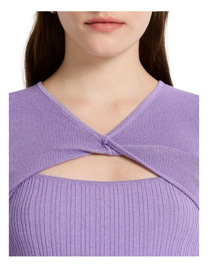 Deja Vu Shimmer Knit in Esme image 3