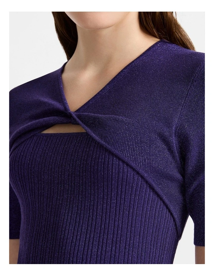 Deja Vu Shimmer Knit in Esme image 4