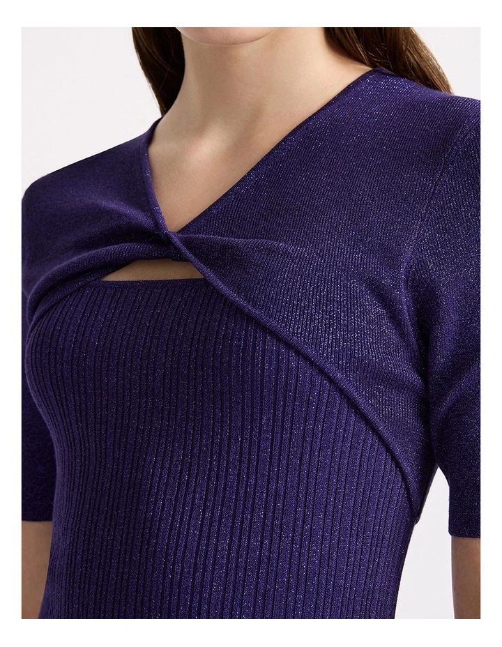 Deja Vu Shimmer Knit in Twilight image 3