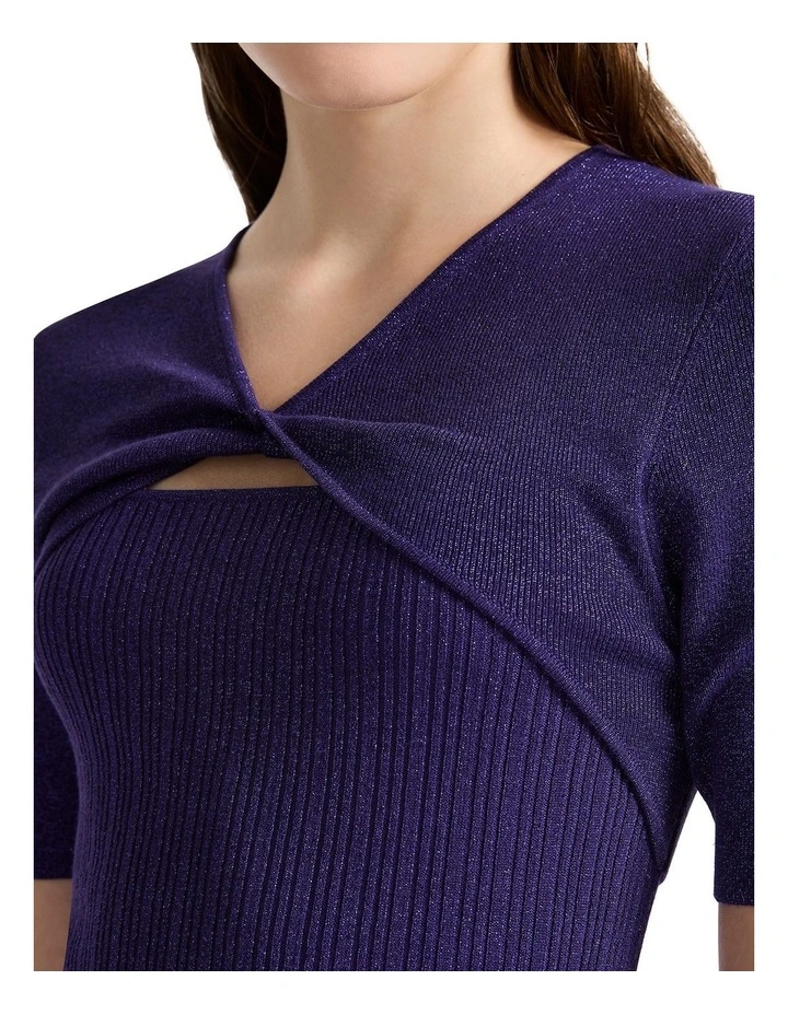 Deja Vu Shimmer Knit in Twilight image 4