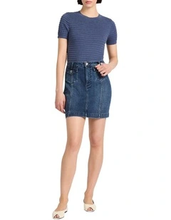 Gemma Knit in Deep Sea