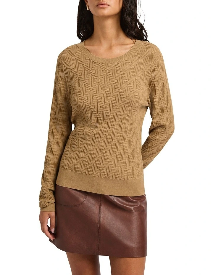So Yesterday Knit in Camel image 1
