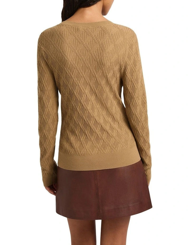 So Yesterday Knit in Camel image 2