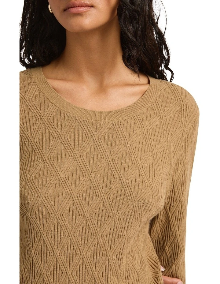 So Yesterday Knit in Camel image 3