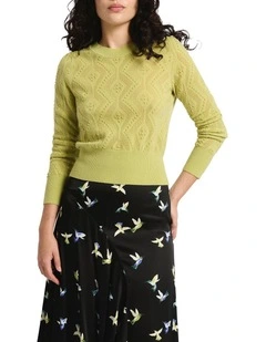 Can't Wait To Be Merino Knit in Comino