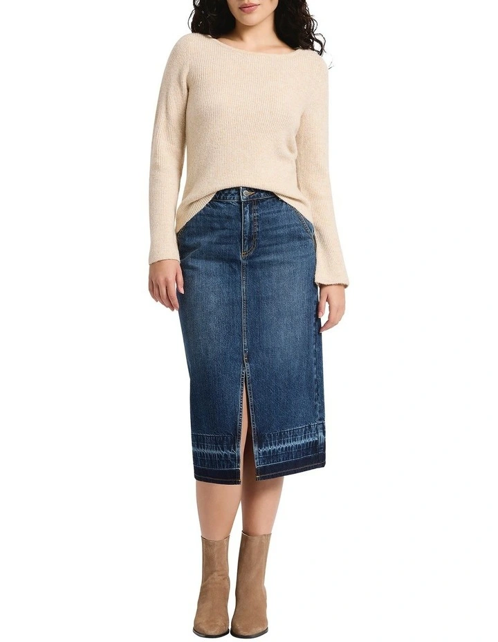 Kingdom Bell Sleeve Knit in Blush image 4