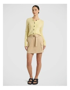Eyes Of Love Cardigan in Limoncello