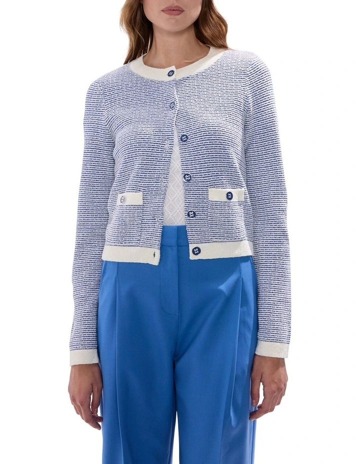 Crown Of Midnight Cardigan in Blue Multi image 1