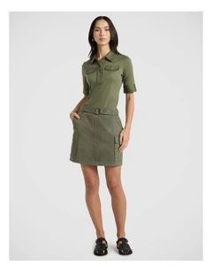 Ensemble Mercerised Polo in Olive Green