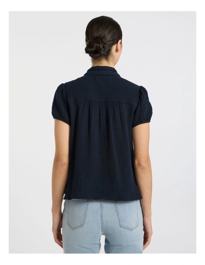Patrick Shirt in Navy image 4