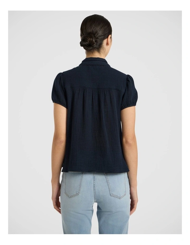 Patrick Shirt in Navy image 4