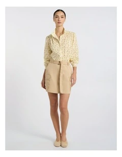 Zest Side Story Shirt in Ivory Multi