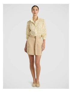 Zest Side Story Shirt in Ivory Multi