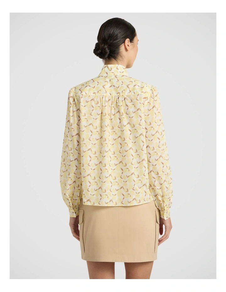 Zest Side Story Shirt in Ivory Multi image 4