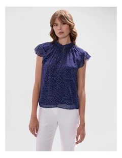 Empire Of Spots Top in Midnight Multi
